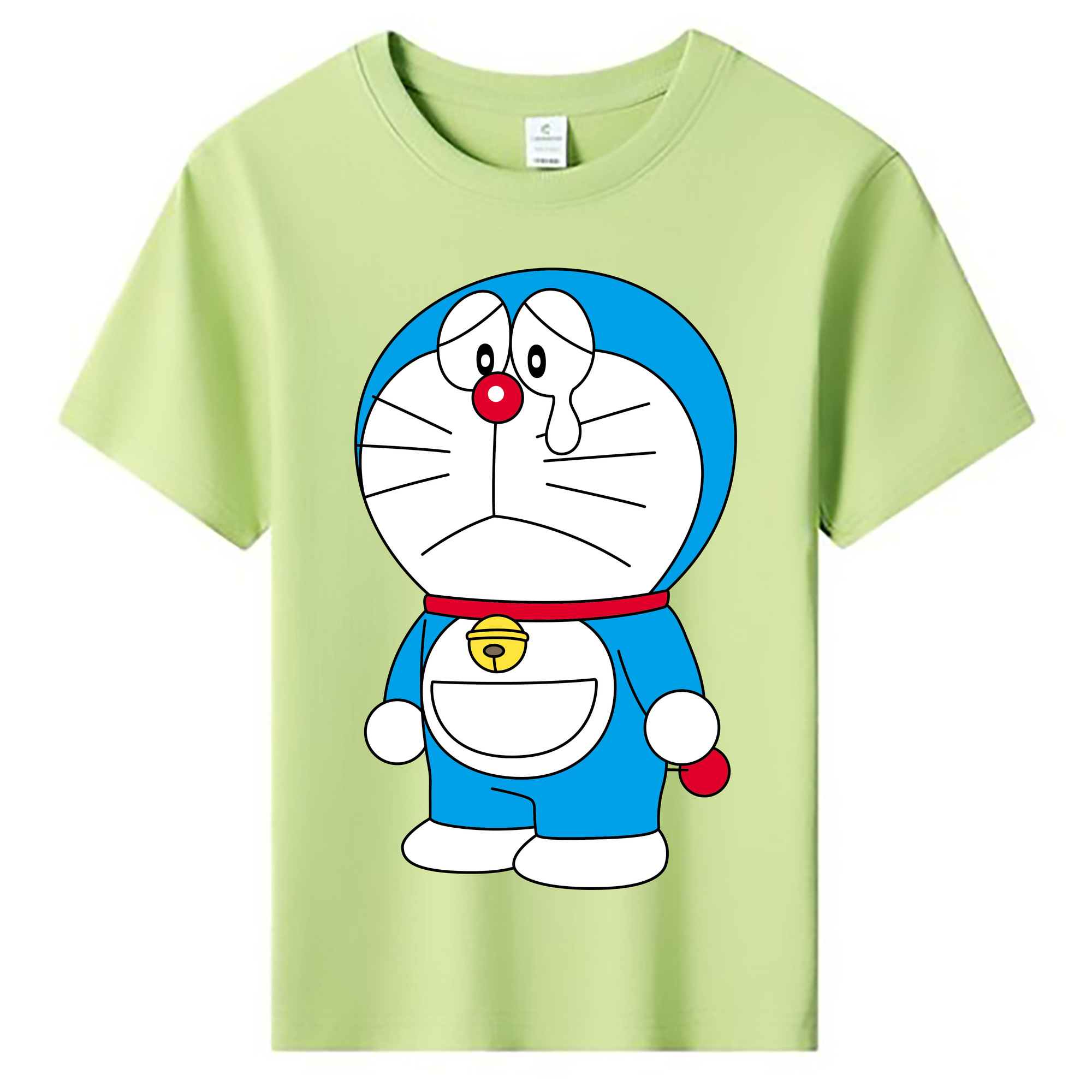 （画像用） ドラえもん Doraemon 綿100％キッズTシャツ（フロントプリント）
